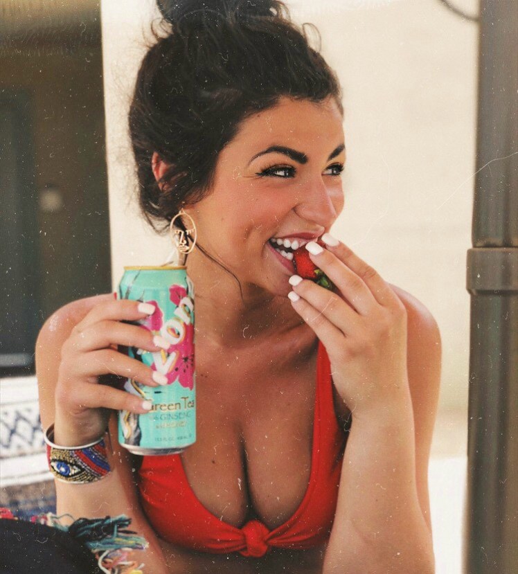 Arizona Tea and Strawberries